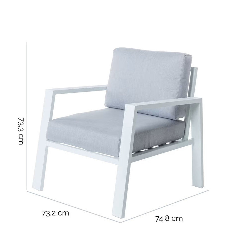 Aluminum Garden Armchair